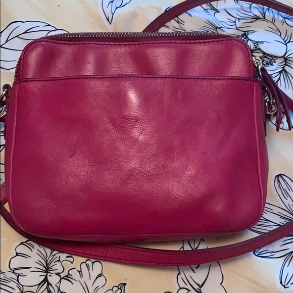 Pink fossil cross shoulder bag - Picture 6 of 6